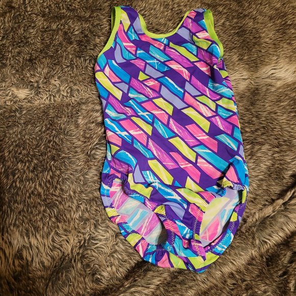 Girl's gymnastics leotard (Gymgear) - Picture 1 of 3
